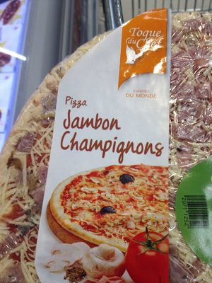 Pizza Jambon Champignons - 20639075