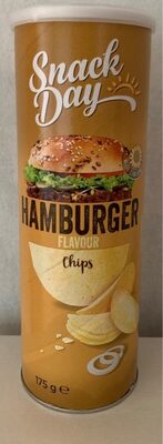 Snack day chips hamburger - 20816223