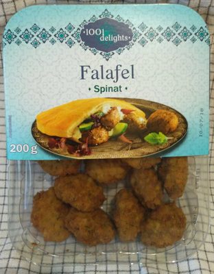 Falafel epinard