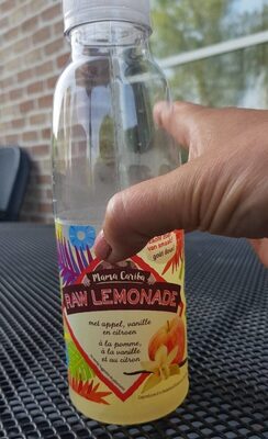 Raw lemonade pomme vanille citron
