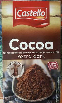 Cocoa (fat reduced cocoa powder)