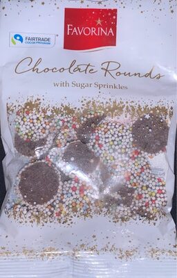 Chocolate Rounds (with Sugar Sprinkles)