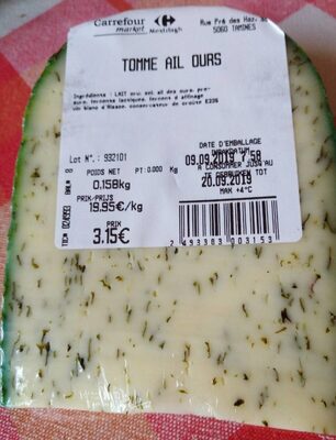 Tomme Ail ours - 2493383003153