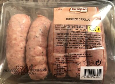 Chorizo Criollo - 2650005003254