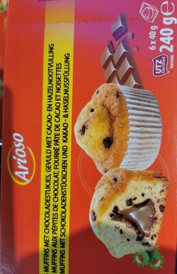 Muffins aux pépites de chocolat - 27040423