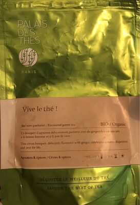 Vive le thé Thé vert parfumé - 2704960001012
