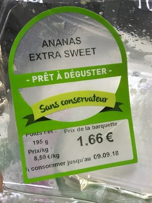 Ananas extra sweet - 2868500010893