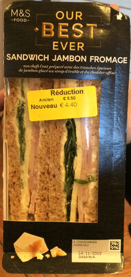 Sandwich Jambon Fromage - 29038305