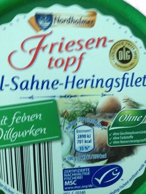 Friesentopf Sahne-Heringsfilets - 29066001