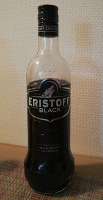 70CL Liqueur Eristoff Black 20 ° - 3011938003411