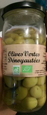 Olives verte dénoyautées - 3025050490127