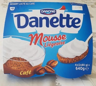 Danette Mousse liégeoise Café - 3033490690045