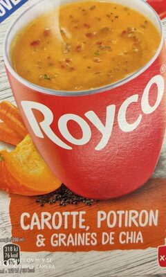 Soupe déshydratée carotte, potiron & graines de chia - 3036812100680
