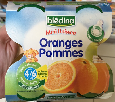 Mini Boisson Oranges Pommes - 3041090003547