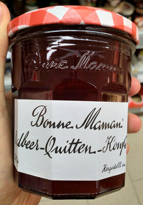 Bonne Maman Erdbeer-Quitten-Konfitüre 370 g - 3045320090031