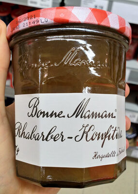 Bonne Maman Rhabarber-Konfitüre 370 g - 3045320098044