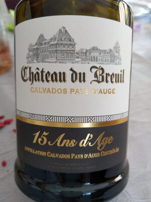 Chateau du Breuil Calvados 15 Jahre 0,7 ltr - 3103821004008