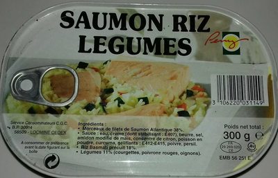 Saumon Riz Légumes - 3106220031149