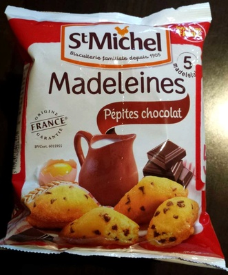 Madeleines Pépites Chocolat - 3178530408461
