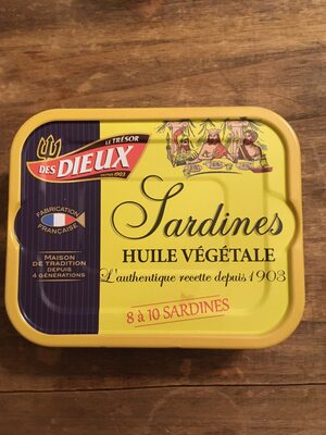 Sardine Huile Vegeta Les Dieux 1 / 3 - 3188720000054