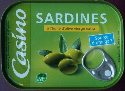 Sardines à l'huile d'olive vierge extra - 3222473515325
