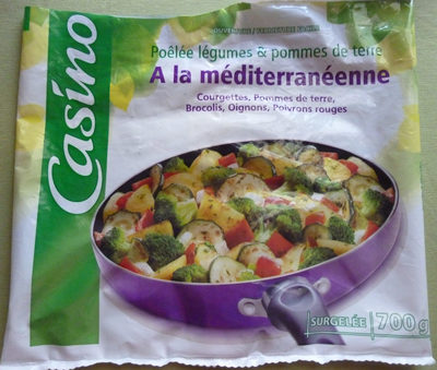 Poêlée légumes & pommes de terre - Méditerranéenne - 3222475025853