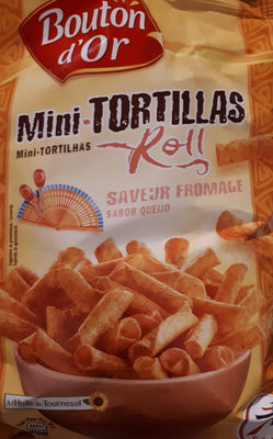 Mini Tortillas Roll Fromage à l'huile de tournesol - 3250391147342