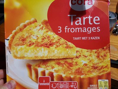 Tarte 3 fromages - 3257980091161