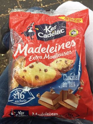 Madeleines Extra Moelleuses Chocolat au Lait - 3259426038730