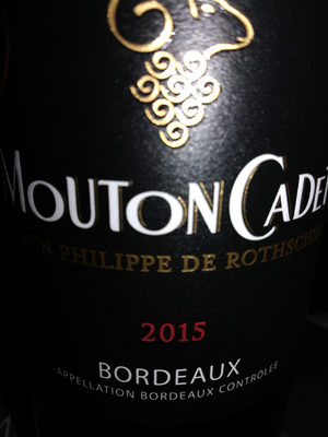 Baron Philippe Rothschild Mouton Cadet Rouge 0,75 ltr - 3262151001757