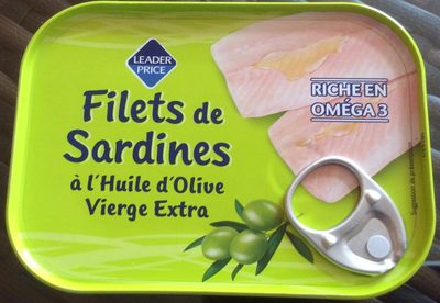 Filets de Sardines à l'Huile d'Olive Vierge Extra - 3263851286598