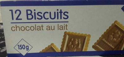12 Biscuits Chocolat au Lait - 3263852914926
