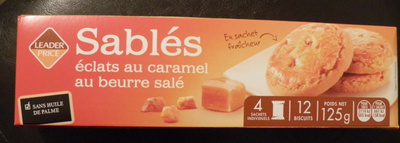 Sablés éclats au caramel au beurre salé - 3263852926516