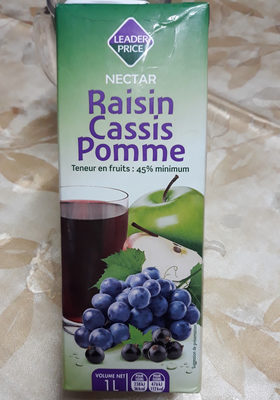 Nectar Raisins Cassis Pommes - 3263855090009