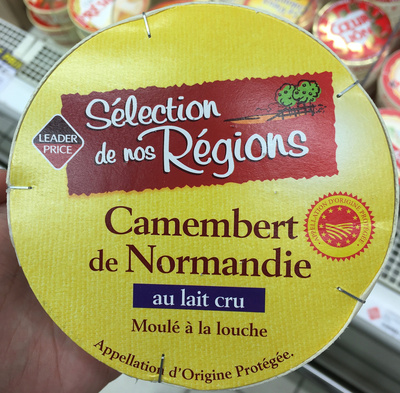 Camembert de Normandie au lait cru moulé à la louche - 3263859357412