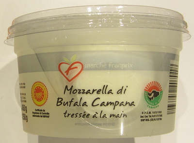 Mozzarella di Bufala Campana Tressée à la Main - 3263859407018