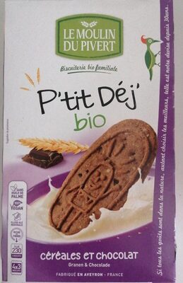 P'tit déj bio chocolat - 3268350120558