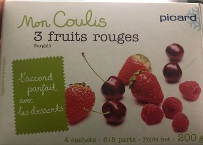 Coulis aux 3 fruits rouges - 3270160242184