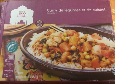 Curry de legumes - 3270160862047
