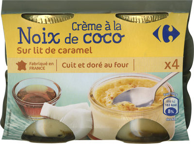 Crème Saveur CocoSur lit de Caramel - 3270190205777