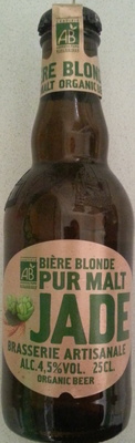 Bière blonde pur malt Jade - 3272460122272