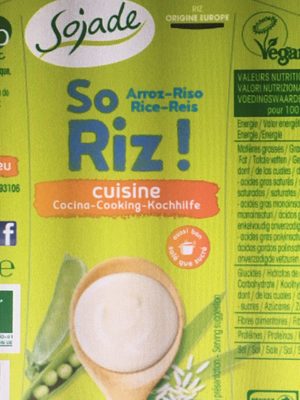 So riz - cuisine - 3273220178218