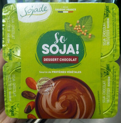 Dessert au soja, Chocolat - 3273220184912