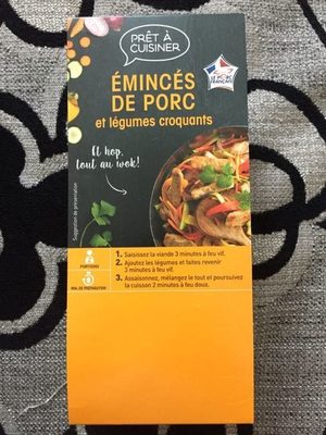 Émincés de Porc et Légumes Croquants - 3273230635657