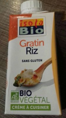 Crème  végétale sans gluten au riz - 32734843