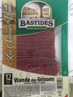 Bastides Grisons Meat Speciality (beef) 12 Slices - 3275560740278