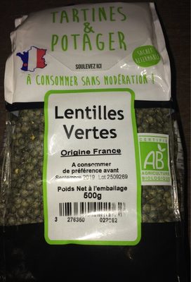 Lentilles vertes - 3276350022062