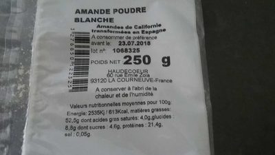 Amd Poudre Blanche 100%% 250G, - 3276650122325