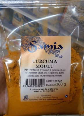 Curcuma Moulu - 3276650131204