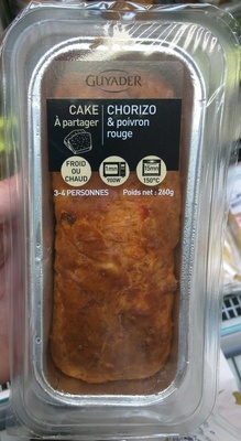 Cake Chorizo & Poivron rouge - 3276770008707